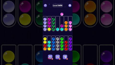 Ball Sort Puzzle – Level 3451–3460 gelöst