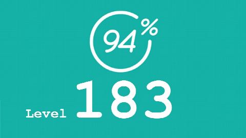 94 Prozent (94%) - Level 183 - Ein Lied von Michael Jackson - Lösung