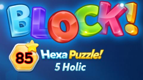BLOCK! Hexa Puzzle! 5 Holic Level 85 (Rotate) - Lösung Solution Walkthrough