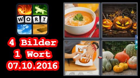 4 Bilder 1 Wort - Tägliches Rätsel - Halloween 2016 - 07.10.2016 - 7.10.2016 - 7. Oktober 2016 - L