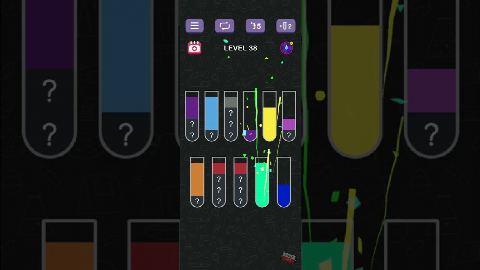 Water Sort Puzzle | Guru Game - Level 38 gelöst