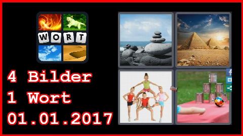 4 Bilder 1 Wort - 01.01.2017 - Ägypten 2017 - Tägliches Rätsel - 1.1.2017 - 1. Januar 2017 - Lö
