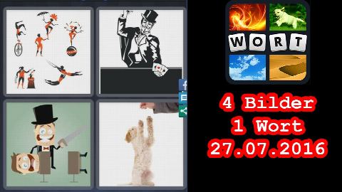 4 Bilder 1 Wort - Tägliches Rätsel - USA - 27.07.2016 - 27.7.2016 - 27. Juli 2016