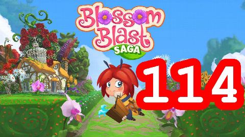 Blossom Blast Saga - Level 114 - Lösung Solution Walkthrough