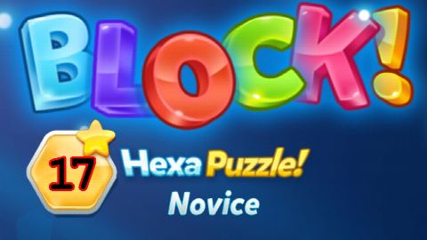 BLOCK! Hexa Puzzle! Novice Level 17 (Basic) - Lösung Solution Walkthrough