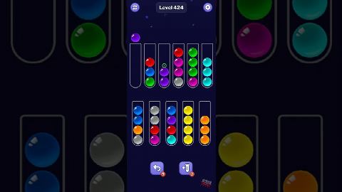 Ball Sort Puzzle – Level 421–430 gelöst