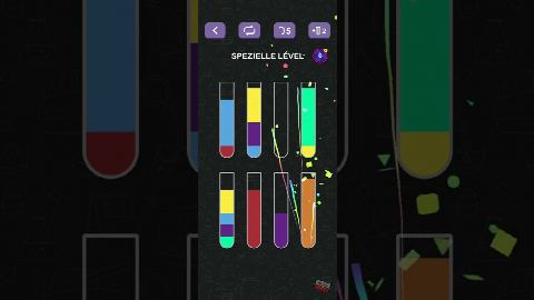 Water Sort Puzzle | Guru Game - Speziallevel (nach Level 50) (Variante 2) gelöst