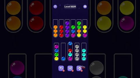 Ball Sort Puzzle – Level 3221–3230 gelöst