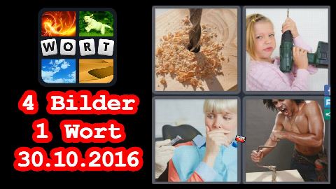 4 Bilder 1 Wort - Tägliches Rätsel - Halloween 2016 - 30.10.2016 - 30.10.2016 - 30. Oktober 2016 -