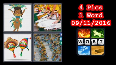 4 Pics 1 Word - Daily Puzzle - Italy - 09/11/2016 - 9/11/2016 - September 11, 2016 - Answer