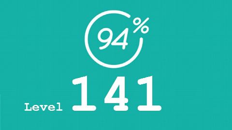 94 Prozent (94%) - Level 141 - Das lernt man im Matheunterricht - Lösung
