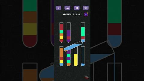Water Sort Puzzle | Guru Game - Speziallevel (nach Level 210) gelöst