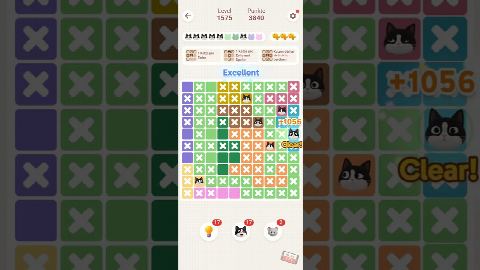 Meowdoku: Brain Puzzle Games Level 1571-1580 – answer video