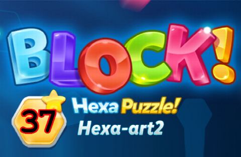 BLOCK! Hexa Puzzle! Hexa-art2 Level 37 (Premium) - Lösung Solution Walkthrough