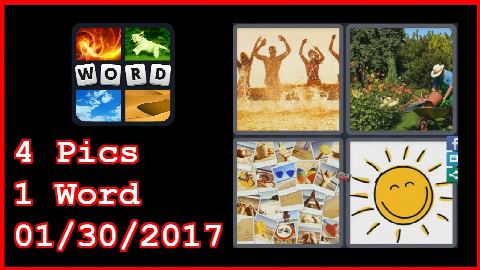 4 Pics 1 Word - 01/30/2017 - Daily Puzzle - Egypt 2017 - 1/30/2017 - January 30, 2017 - Answer