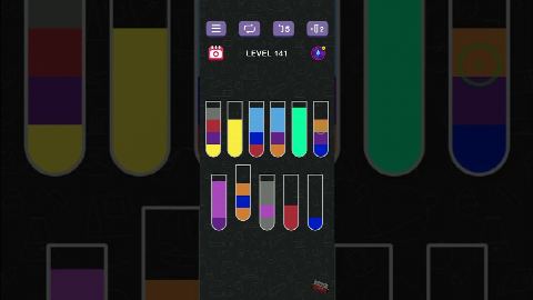 Water Sort Puzzle | Guru Game - Level 141 gelöst