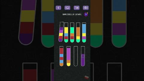 Water Sort Puzzle | Guru Game - Speziallevel (nach Level 185) gelöst