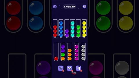 Ball Sort Puzzle – Level 3211–3220 gelöst