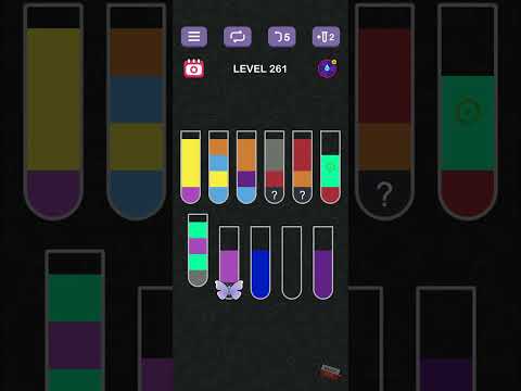 Water Sort Puzzle | Guru Game - Level 261 gelöst