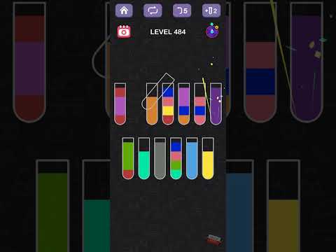 Water Sort Puzzle Level 481-490 – answer video
