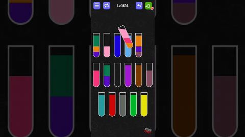 Water Sort - puzzle games – Level 1491–1500 gelöst