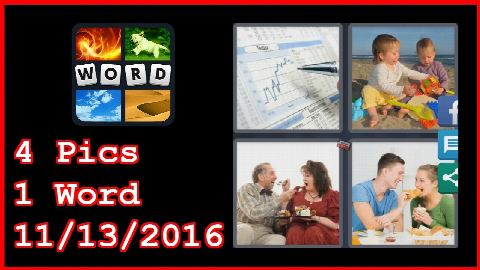 4 Pics 1 Word - Daily Puzzle - Australia 2016 - 11/13/2016 - 11/13/2016 - November 13, 2016 - Answer