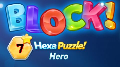 BLOCK! Hexa Puzzle! Hero Level 7 (Premium) - Lösung Solution Walkthrough