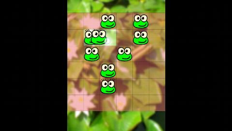 Frogs Jump Free - Level 101 - Lösung Solution Walkthrough