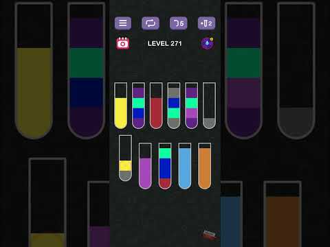 Water Sort Puzzle | Guru Game - Level 271 gelöst