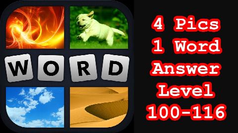 4 Pics 1 Word - Level 100-116 - Find 4 body parts! - Answers Walkthrough