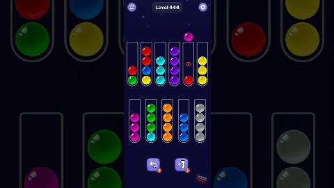 Ball Sort Puzzle – Level 441–450 gelöst