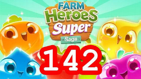 Farm Heroes Super Saga - Level 142 - Lösung Solution Walkthrough