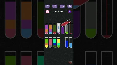 Water Sort Puzzle | Guru Game - Level 156 gelöst