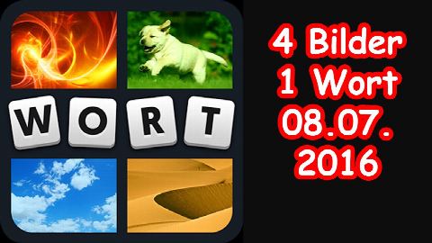 4 Bilder 1 Wort - Tägliches Rätsel - USA - 08.07.2016 - 8.7.2016 - 8. Juli 2016