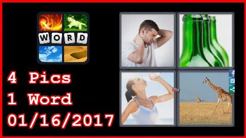 4 Pics 1 Word - 01/16/2017 - Daily Puzzle - Egypt 2017 - 1/16/2017 - January 16, 2017 - Answer