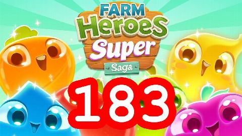 Farm Heroes Super Saga - Level 183 - Lösung Solution Walkthrough