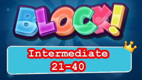 BLOCK! Intermediate Level 21-40 (Basic) - Lösung Solution Walkthrough