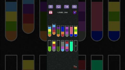 Water Sort Puzzle | Guru Game - Level 244 gelöst