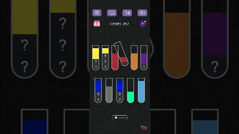 Water Sort Puzzle | Guru Game - Level 257 gelöst