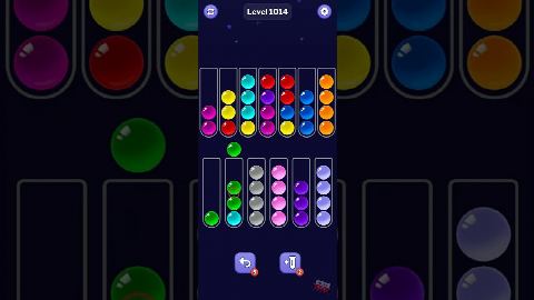 Ball Sort Puzzle – Level 1011–1020 gelöst
