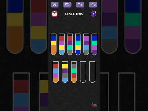 Water Sort Puzzle Level 1391-1400 – answer video