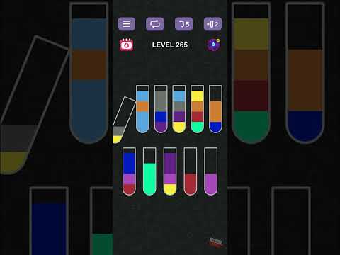 Water Sort Puzzle | Guru Game - Level 265 gelöst