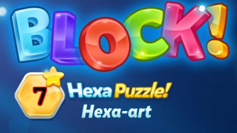 BLOCK! Hexa Puzzle! Hexa-art Level 7 (Premium) - Lösung Solution Walkthrough