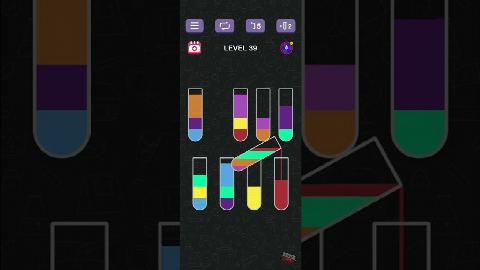 Water Sort Puzzle | Guru Game - Level 39 gelöst