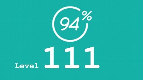 94 Prozent (94%) - Level 111 - Bild Gefängisgitter - Lösung