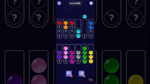 Ball Sort Puzzle – Level 121–130 gelöst