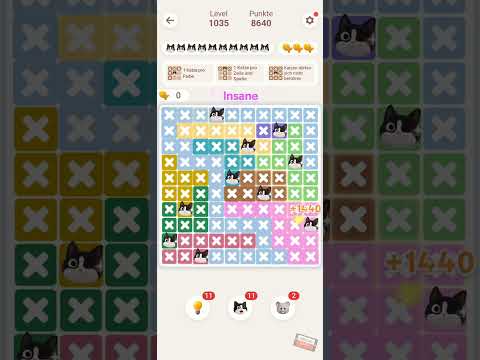 Oakever Meowdoku – Level 1031–1040 gelöst