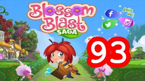 Blossom Blast Saga - Level 93 - Lösung Solution Walkthrough
