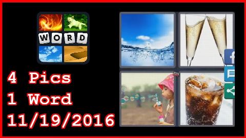 4 Pics 1 Word - Daily Puzzle - Australia 2016 - 11/19/2016 - 11/19/2016 - November 19, 2016 - Answer