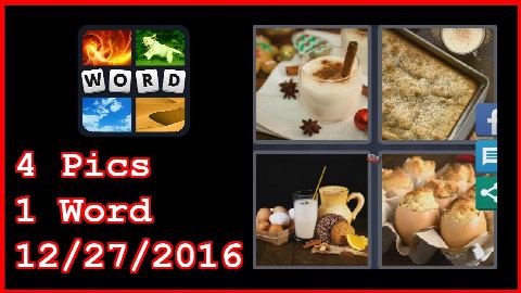 4 Pics 1 Word - 12/27/2016 - Daily Puzzle - Christmas 2016 - 12/27/2016 - December 27, 2016 - Answer